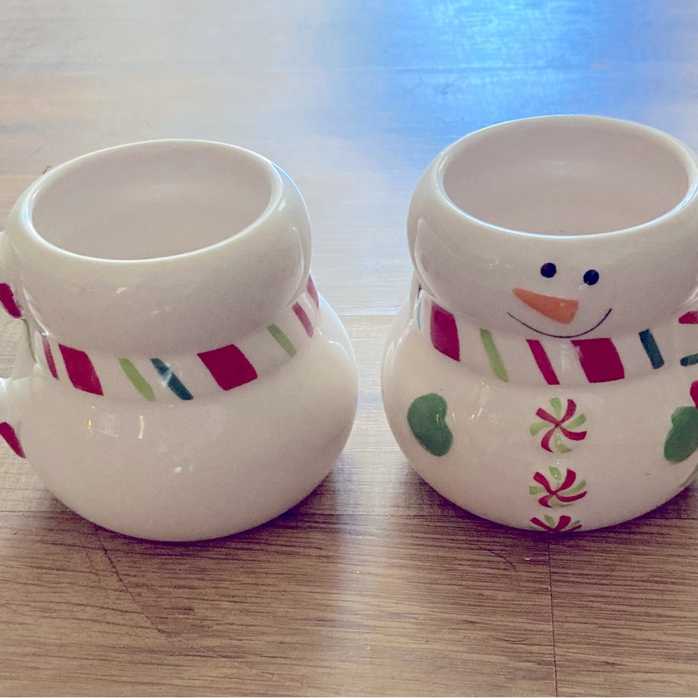 Snowman mugs